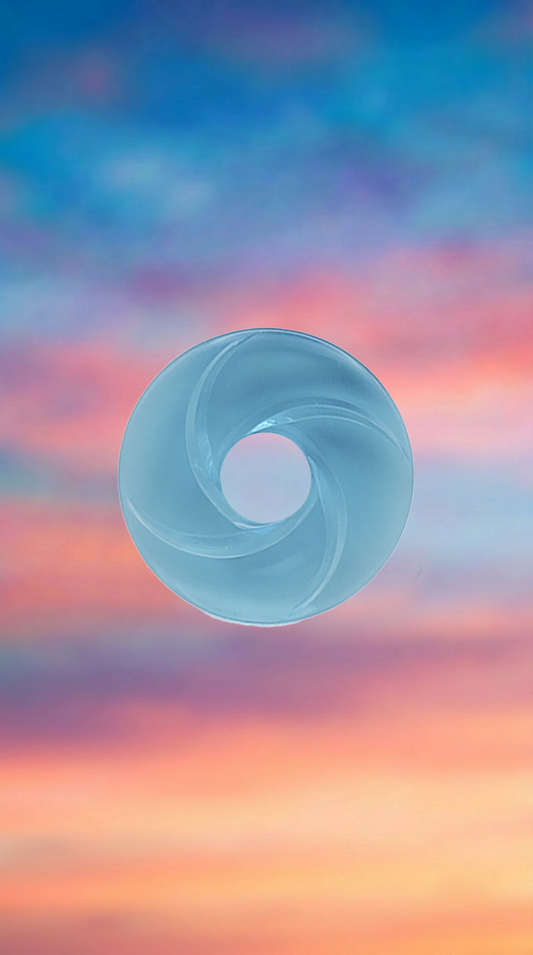 Aqua Blue Progress Wheel
