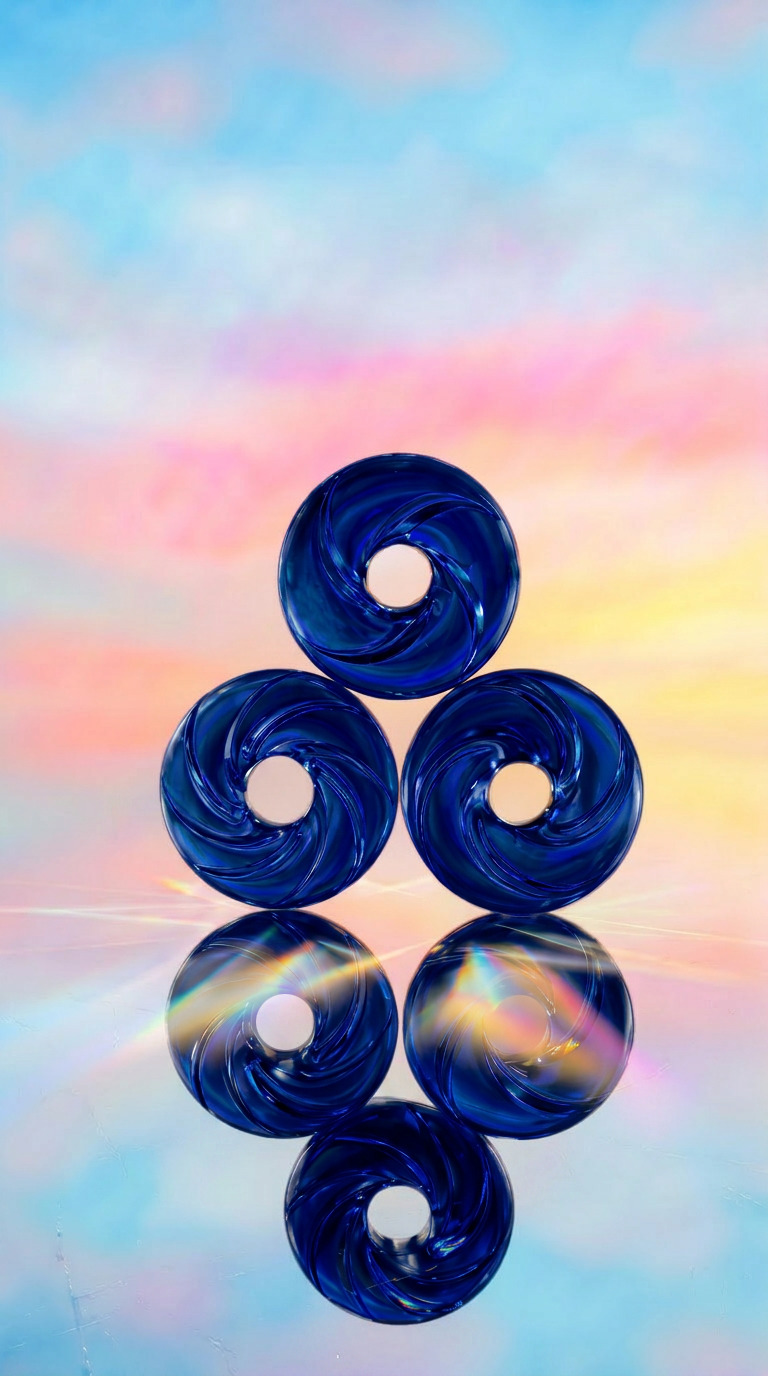 Dark Blue Transformation Wheel